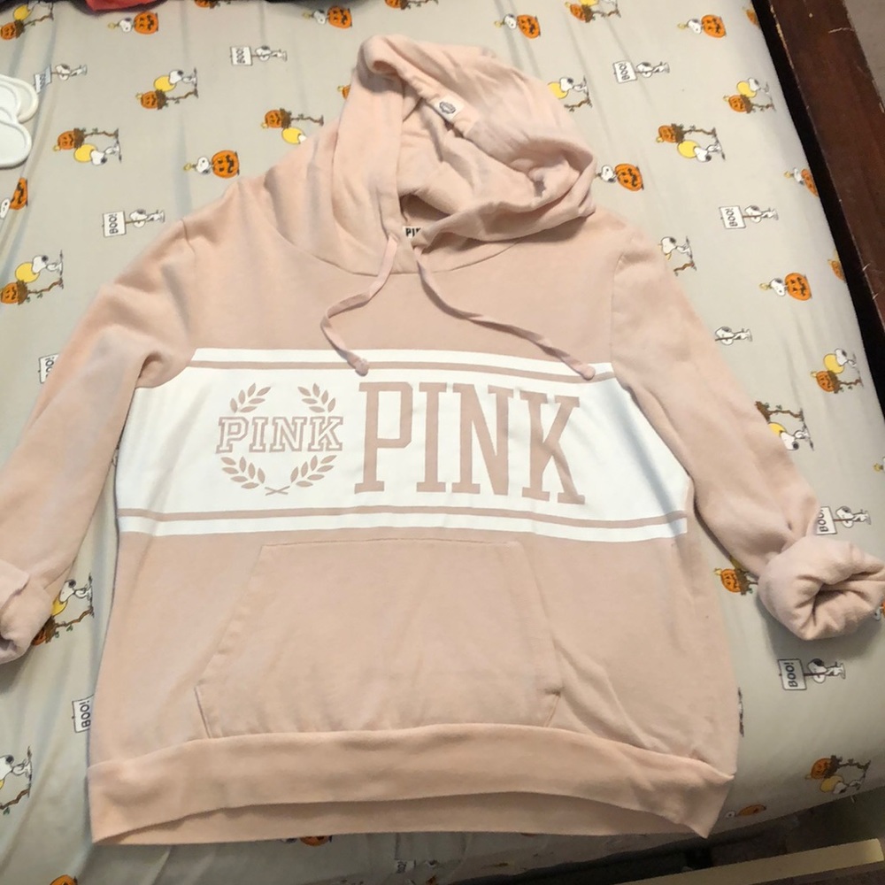 Pale Pink Lightweight VS Pink Hoodie